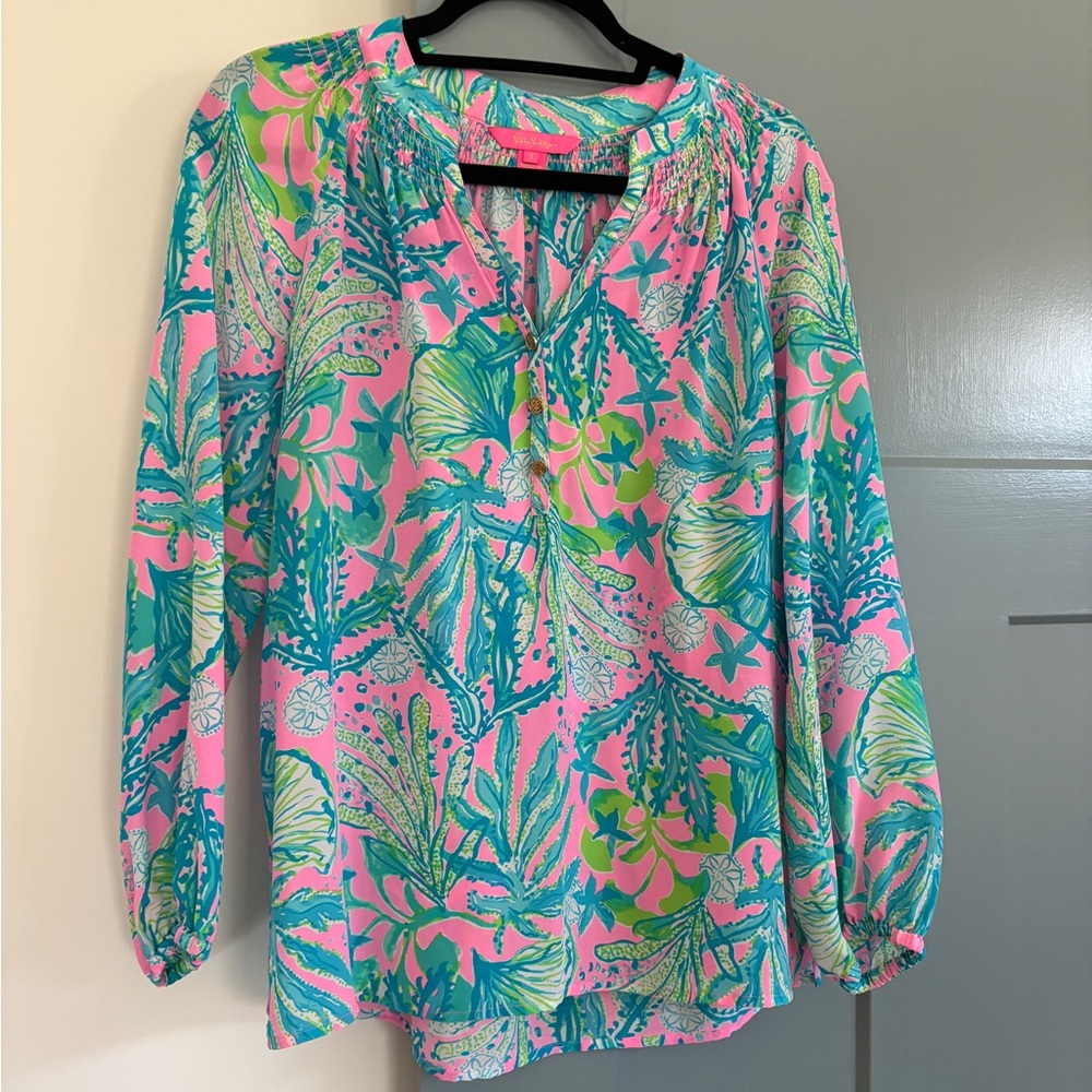 Lilly Pulitzer Elsa Top - Size Small
